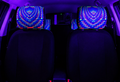PSYDE EYE NEON UV REACTIVE CAR HEADREST COVER (SET OF 4 COVER)
