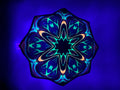 PSYDE EYE NEON DAPOSTAR – UV REACTIVE FLOW ART PROP