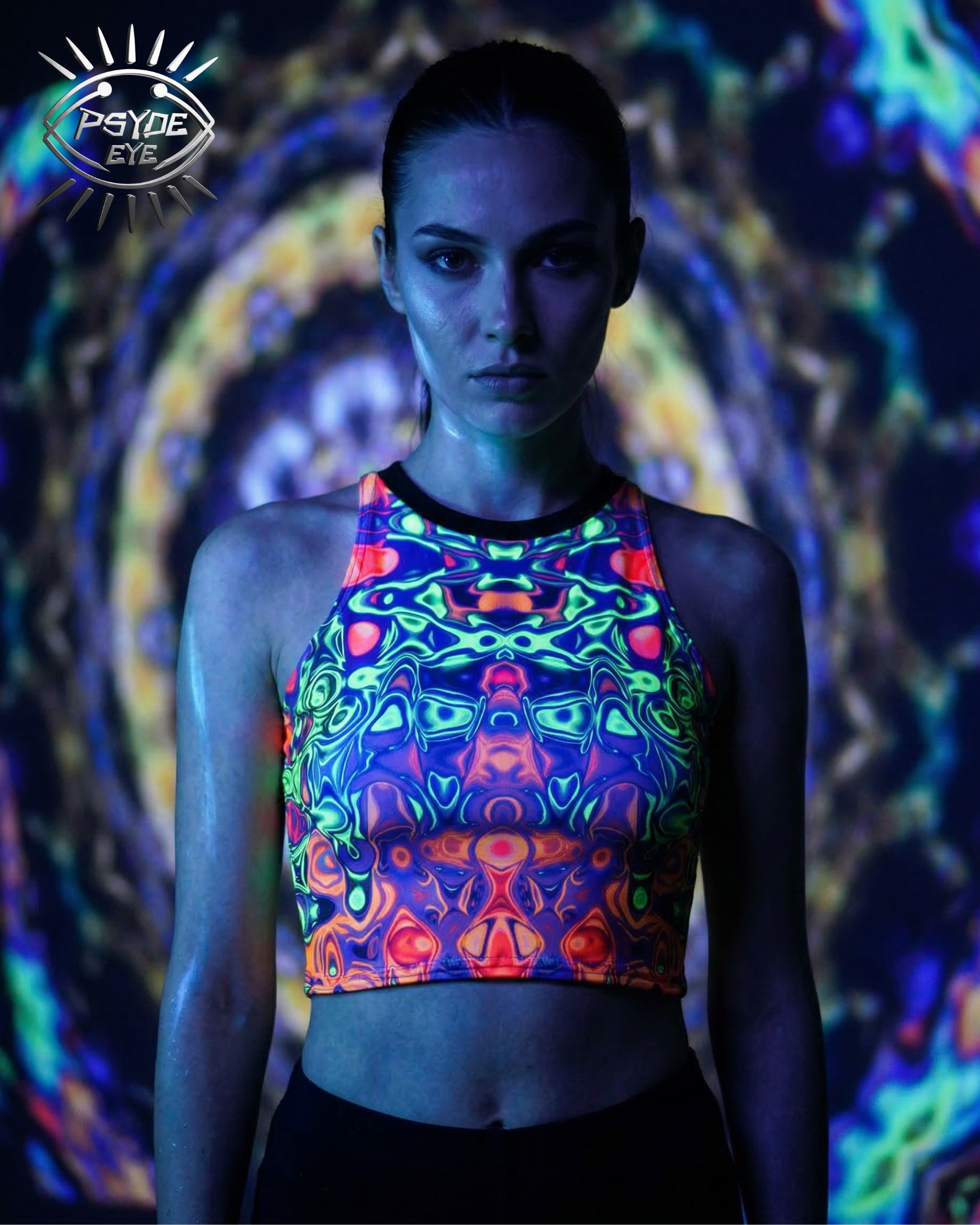 NEON UV REACTIVE WOMEN'S TANK TOP