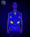 NEON UV REACTIVE MEN'S TANK TOP