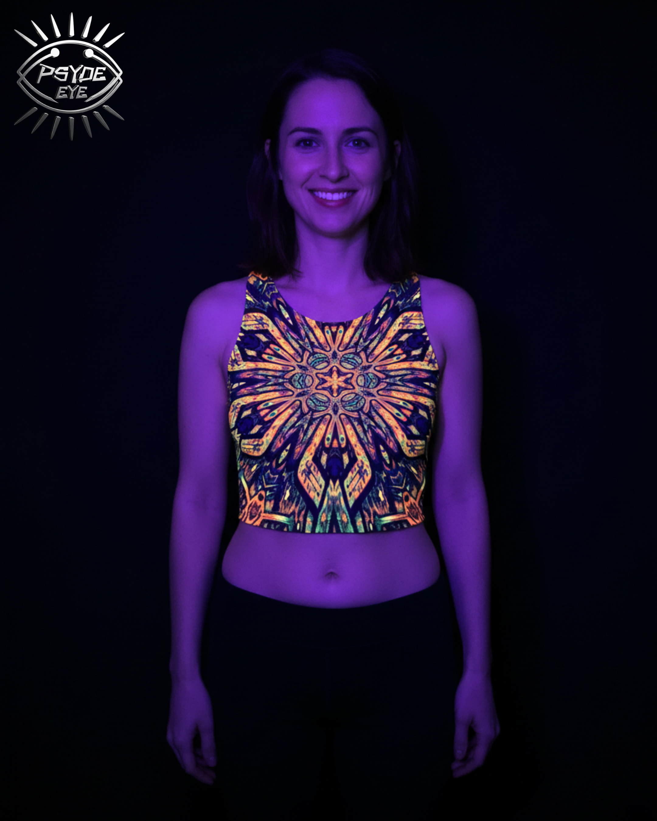 NEON UV REACTIVE WOMEN'S TANK TOP