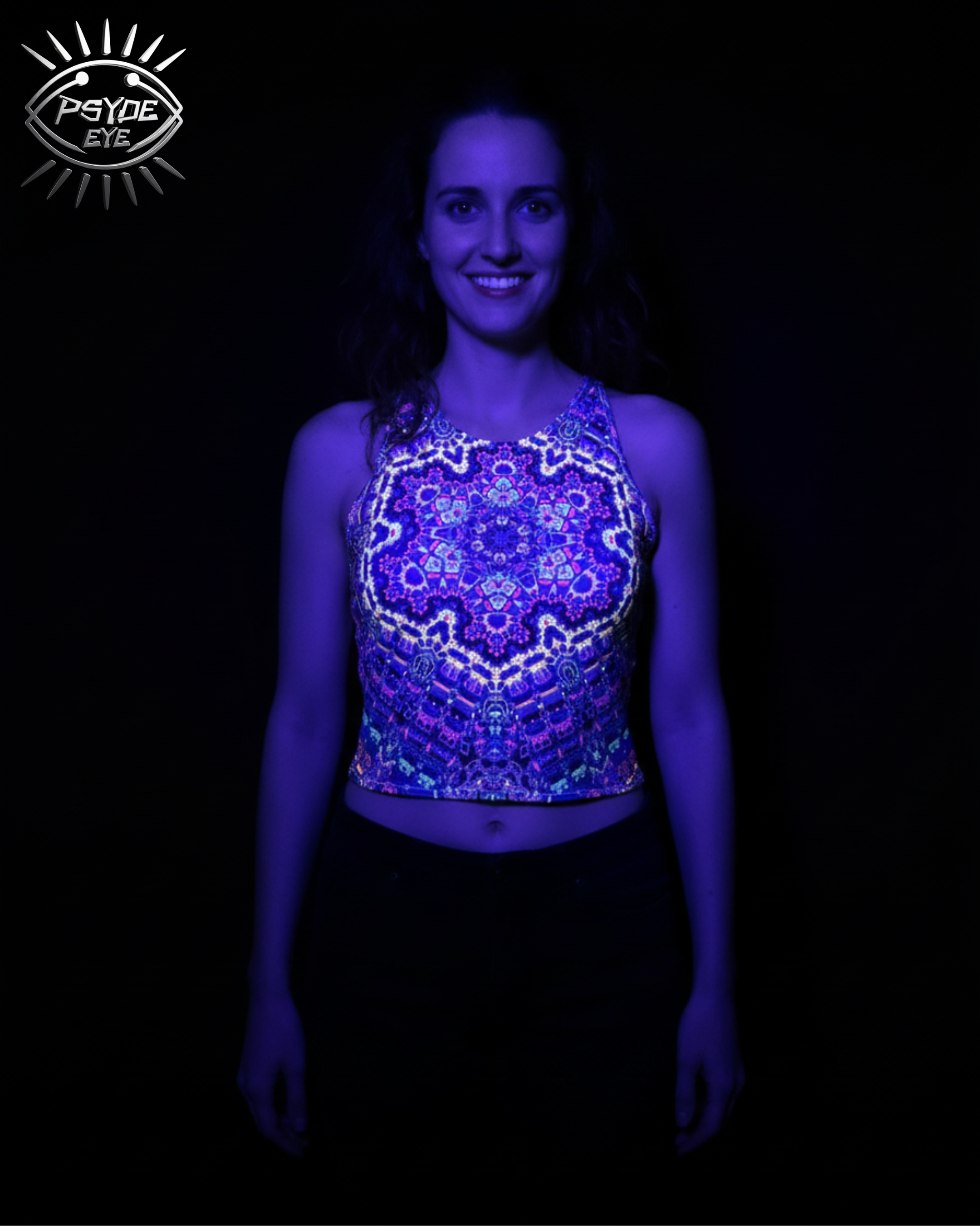 NEON UV REACTIVE WOMEN'S TANK TOP