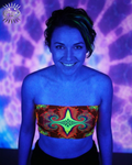 NEON UV REACTIVE WOMEN'S TUBE TOP
