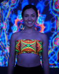 NEON UV REACTIVE WOMEN'S TUBE TOP