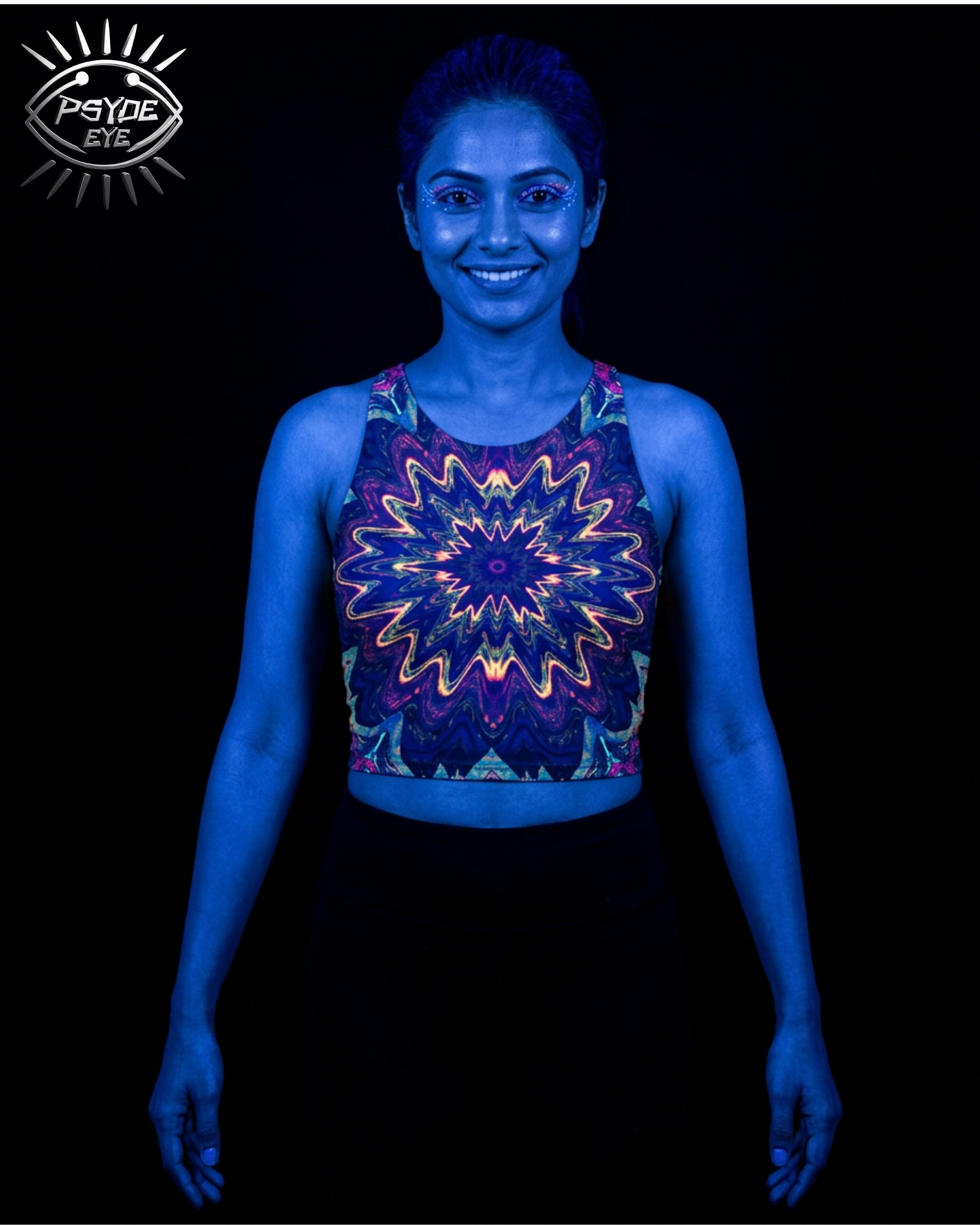 NEON UV REACTIVE WOMEN'S TANK TOP