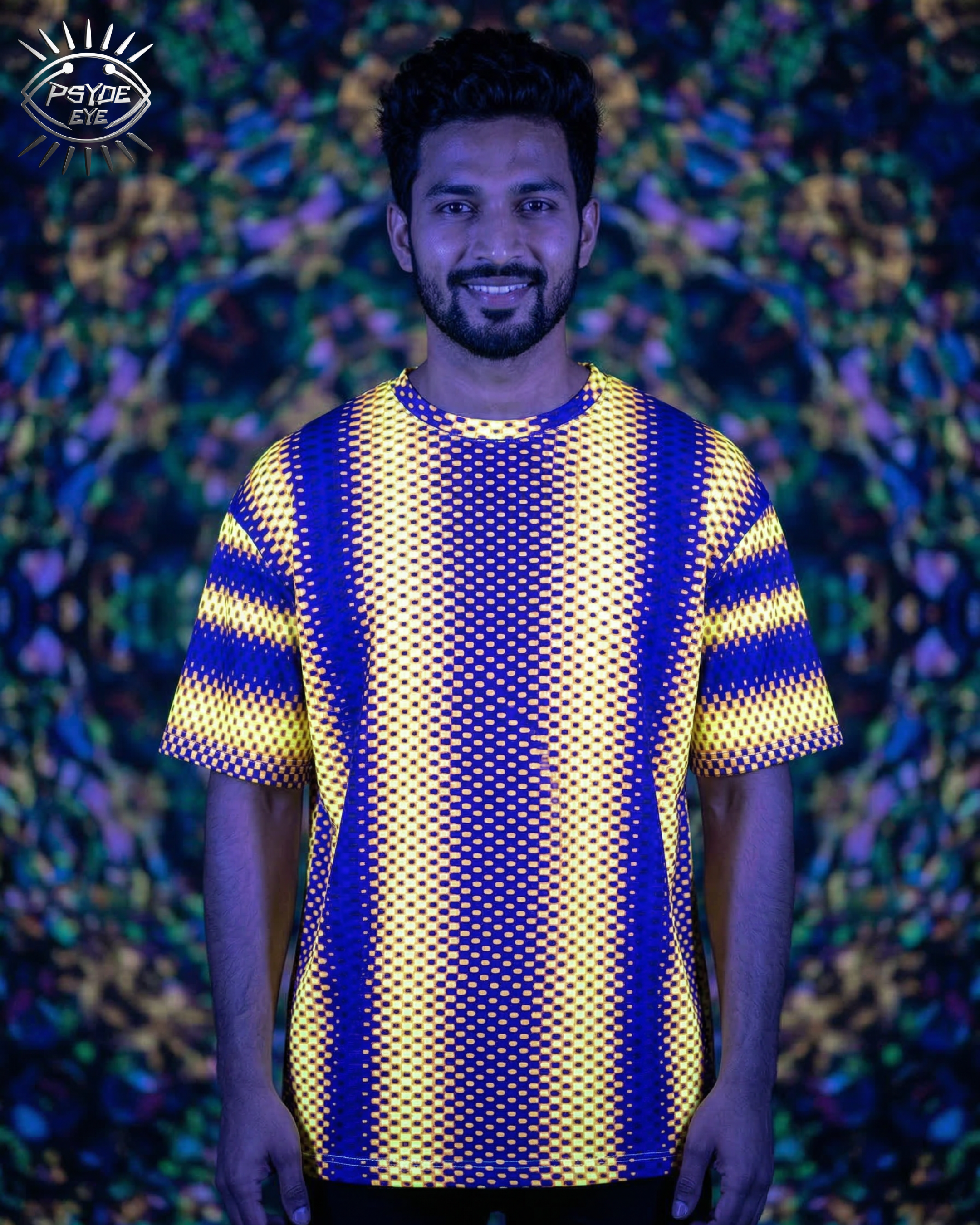 NEON UV REACTIVE MEN'S T-SHIRT