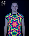 NEON UV REACTIVE MEN'S TANK TOP