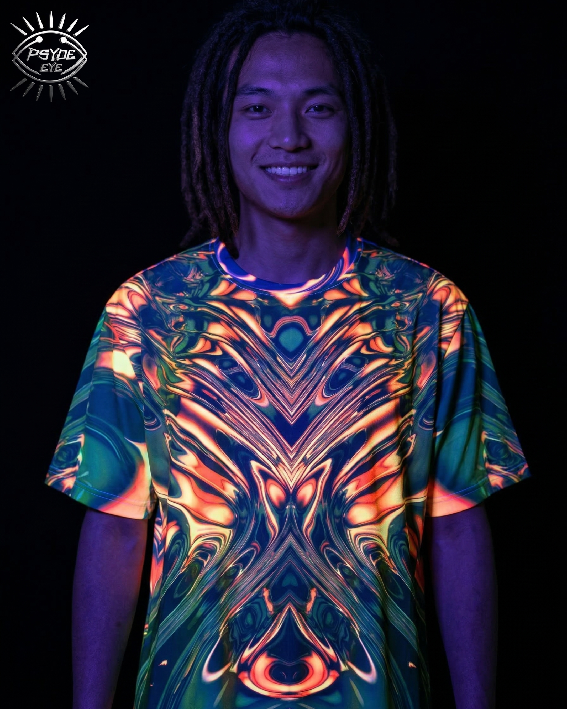 NEON UV REACTIVE MEN'S T-SHIRT