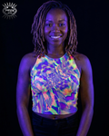 NEON UV REACTIVE WOMEN'S TANK TOP
