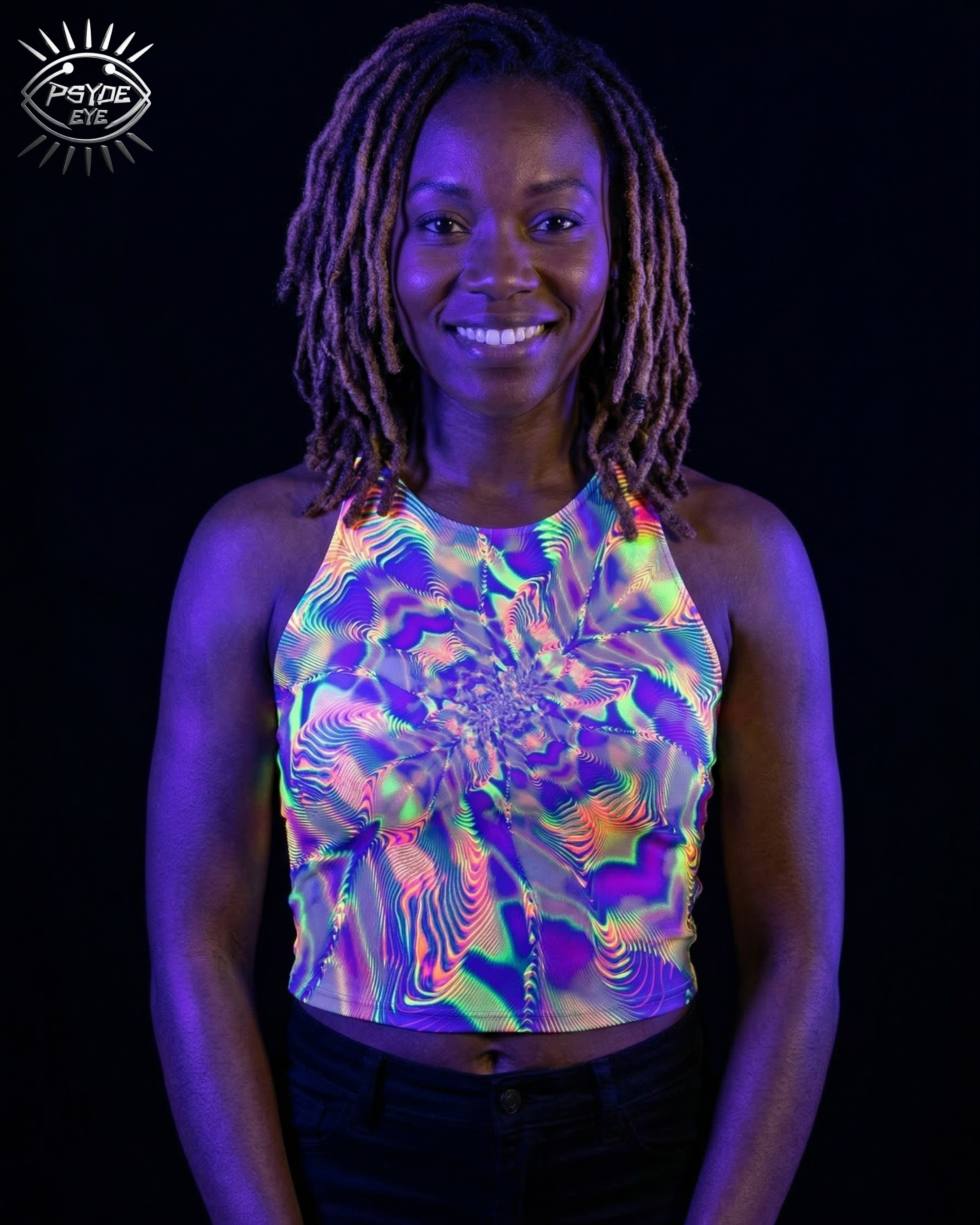 NEON UV REACTIVE WOMEN'S TANK TOP