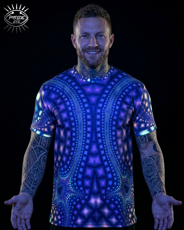 NEON UV REACTIVE MEN'S T-SHIRT