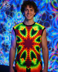 NEON UV REACTIVE MEN'S TANK TOP