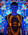 NEON UV REACTIVE MEN'S TANK TOP