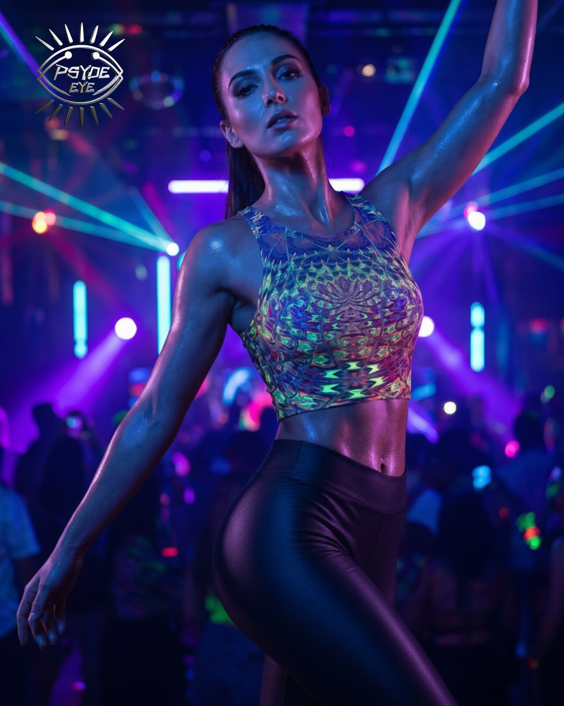 NEON UV REACTIVE WOMEN'S TANK TOP