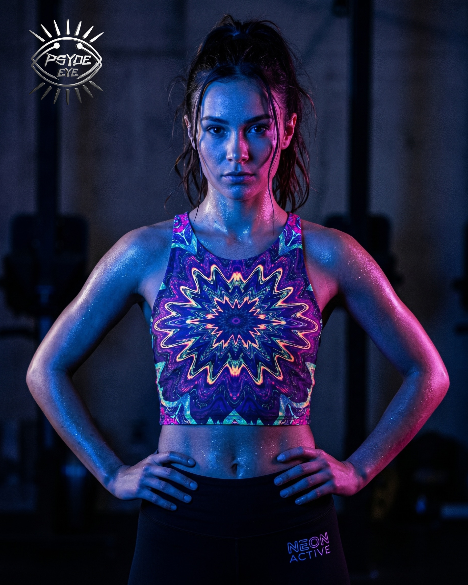 NEON UV REACTIVE WOMEN'S TANK TOP