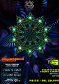 PSYDE EYE NEON QUANTUM CORE CANOPY – UV REACTIVE