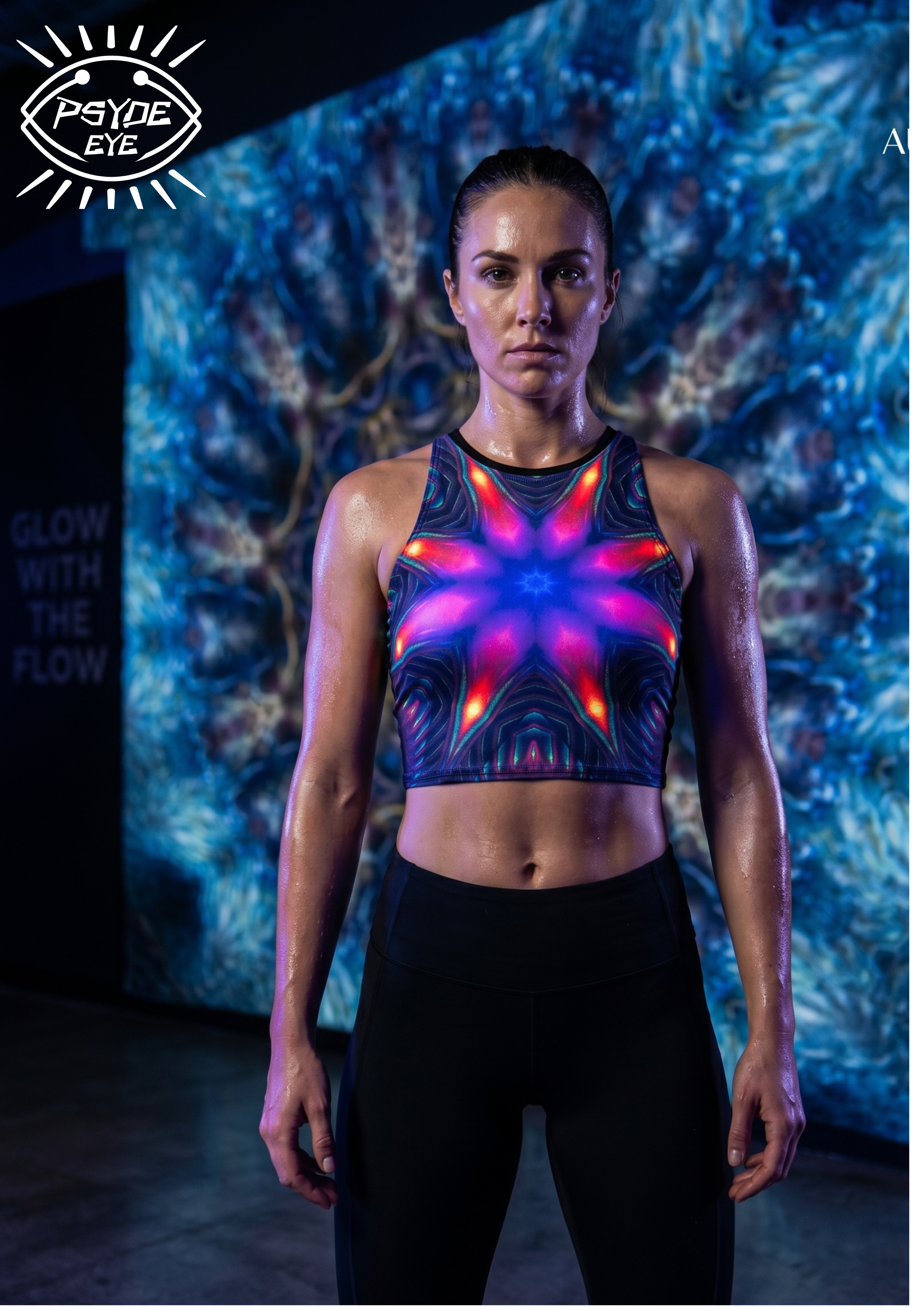 NEON UV REACTIVE WOMEN'S TANK TOP
