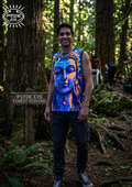 NEON UV REACTIVE MEN'S TANK TOP