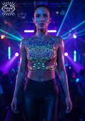 NEON UV REACTIVE WOMEN'S TANK TOP