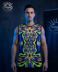 NEON UV REACTIVE MEN'S TANK TOP